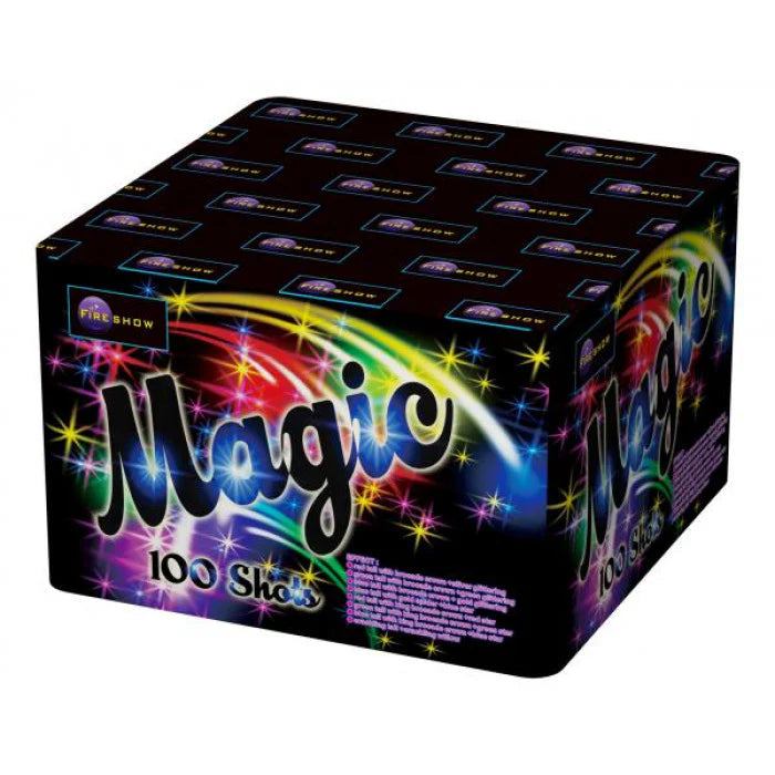 BATERIE DE ARTIFICII 100 FOCURI CALIBRU 30 MM Fireshow Magic