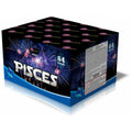 BATERIE DE ARTIFICII EVANTAI 64 FOCURI 25 MM PISCES